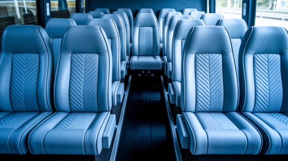 20 passenger minibus interior