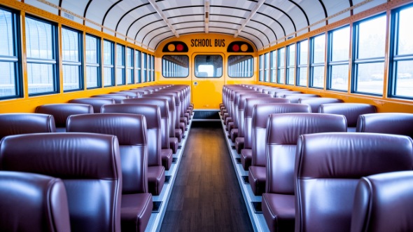 school bus rental interior sioux city
