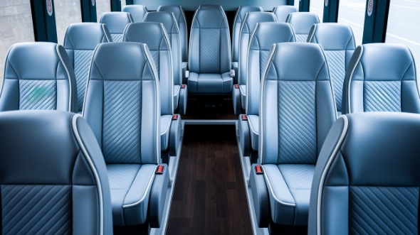 sioux city 30 passenger minibus inside