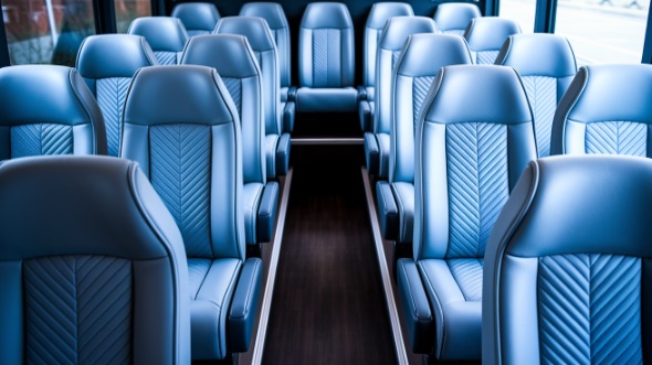 sioux city 35 passenger minibus inside