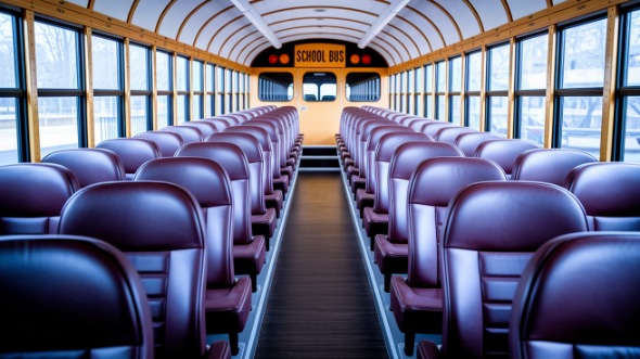 sioux city school bus rental inside