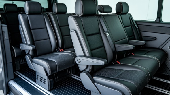 sioux city sprinter van with driver inside
